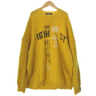 極美品　ラフシモンズ　Raf Simons DRUGS イエロー　スウェット