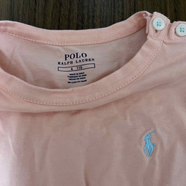 POLO RALPH LAUREN(ポロラルフローレン)のPOLO RALPH LAUREN ワンピース  110cm キッズ/ベビー/マタニティのキッズ服女の子用(90cm~)(ワンピース)の商品写真