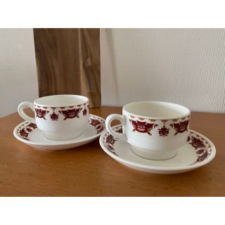 ウェッジウッド(WEDGWOOD)のウェッジウッド　カップ&ソーサー　ペアセット(食器)