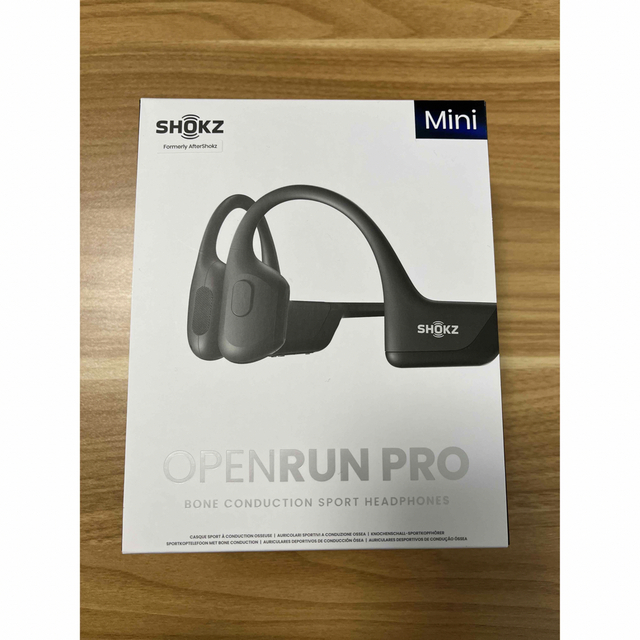 Shokz OpenRun Pro Mini スマホ/家電/カメラのオーディオ機器(ヘッドフォン/イヤフォン)の商品写真