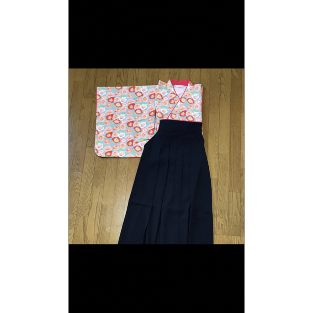 小学校卒業式　袴 キッズ/ベビー/マタニティのキッズ服女の子用(90cm~)(和服/着物)の商品写真