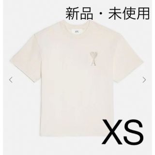 【新品・未使用】AMI Paris 白T  Tシャツ　アミパリス