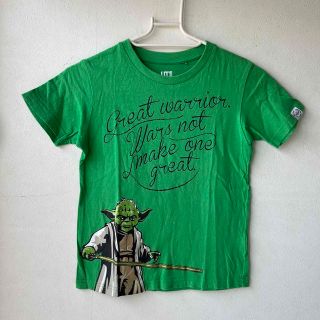 ユニクロ(UNIQLO)のUNIQLO ユニクロ キッズTシャツ 120 STARWARS ヨーダ(Tシャツ/カットソー)