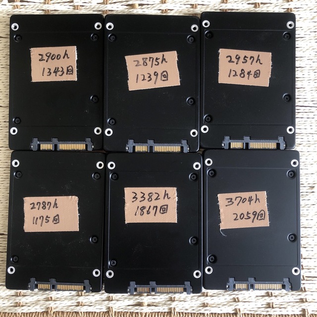 SSDSanDisk X300 SATA SSD 256GB OPAL 6点セット