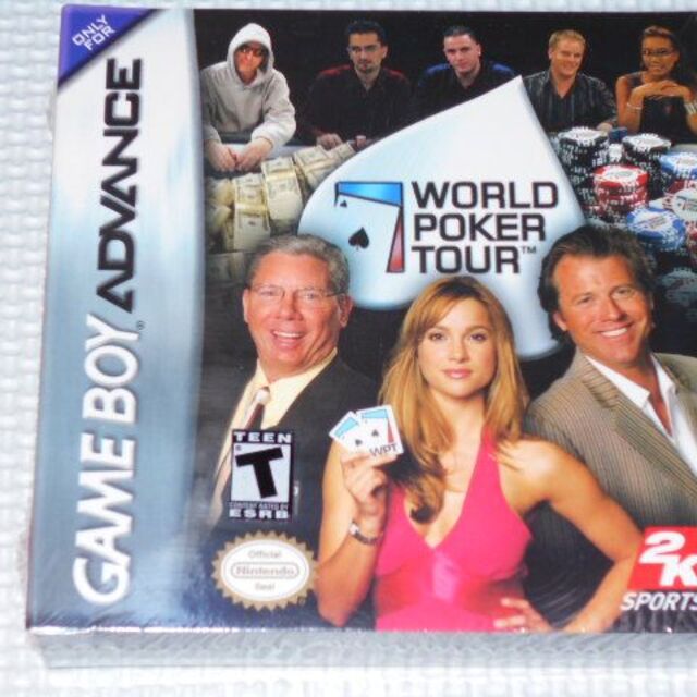 ゲームボーイアドバンス(ゲームボーイアドバンス)のGBA★WORLD POKER TOUR 海外版★新品未開封 エンタメ/ホビーのゲームソフト/ゲーム機本体(携帯用ゲームソフト)の商品写真