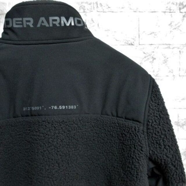 UNDER ARMOUR(アンダーアーマー)の☆アンダーアーマー プリントロゴ ルーズ フリース/メンズ/M☆新作モデル メンズのジャケット/アウター(ブルゾン)の商品写真