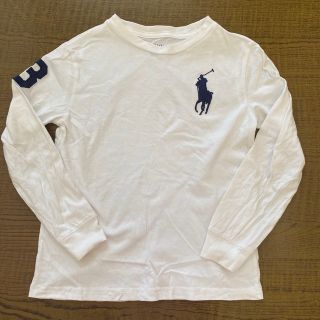 ポロラルフローレン(POLO RALPH LAUREN)のポロラルフローレン　ロンT ホワイト(Tシャツ/カットソー)