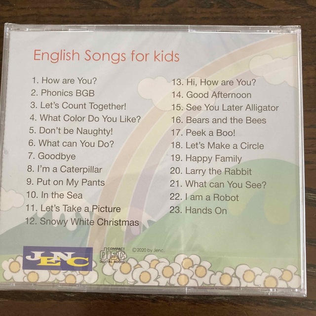 未開封！English Song for kids CD セイハ英語 エンタメ/ホビーのCD(キッズ/ファミリー)の商品写真