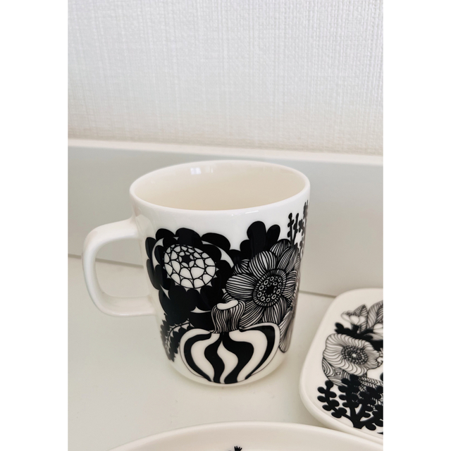 marimekko(マリメッコ)の【美品】マリメッコ marimekko シイルトラプータルハ ３点セット インテリア/住まい/日用品のキッチン/食器(食器)の商品写真