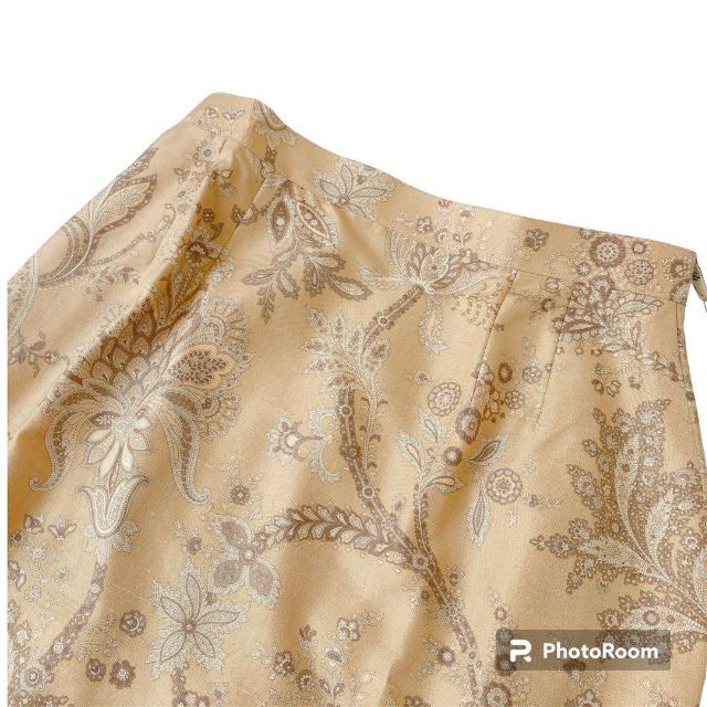 DAKS - 1865新品タグ付DAKS ダックス 膝丈スカート ペイズリー柄