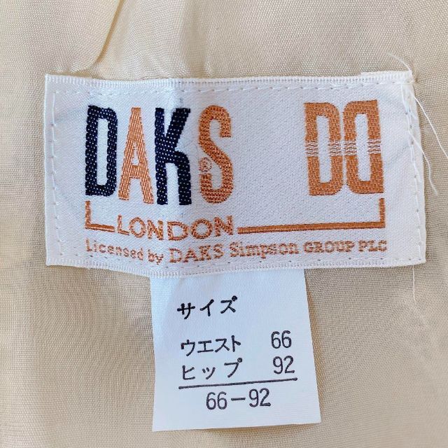 DAKS - 1865新品タグ付DAKS ダックス 膝丈スカート ペイズリー柄