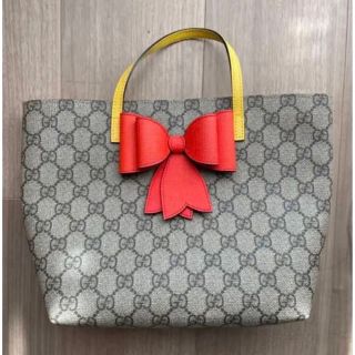 グッチ(Gucci)の【おみぃさま専用】GUCCIチルドレン　リボントート(トートバッグ)