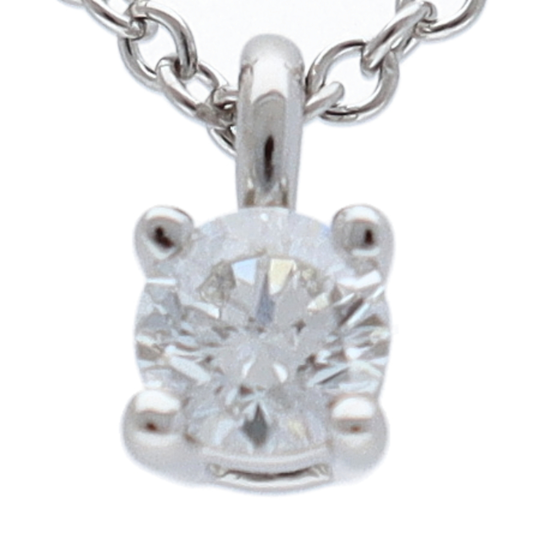 ティファニー ソリティア ダイヤモンド ペンダント ネックレス 0.12ct