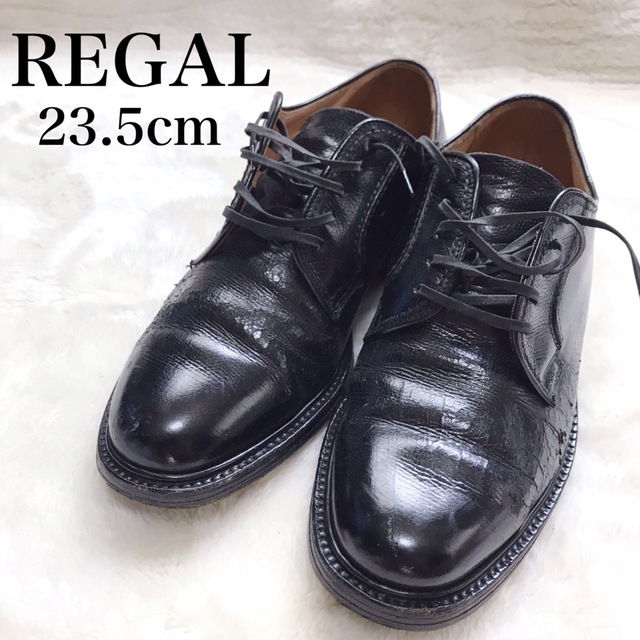 REGAL(リーガル)のREGAL リーガル 23.5 ローファー 革靴 ブラック レザー レディースの靴/シューズ(ローファー/革靴)の商品写真