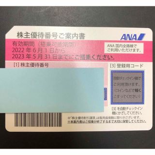 ANA 株主優待券　2023.5.31まで　即日発送可能です。(その他)