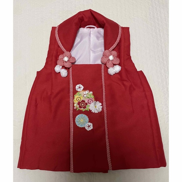 七五三 着物 3歳 女の子 被布セット 小町kids フルセット　美品 キッズ/ベビー/マタニティのキッズ服女の子用(90cm~)(和服/着物)の商品写真