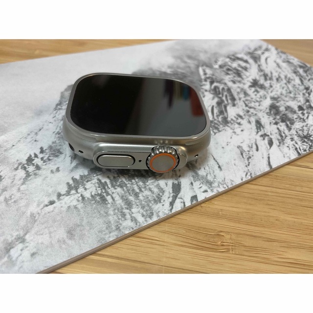 極美品 AppleWatch Ultra 49mm Orange Alpine