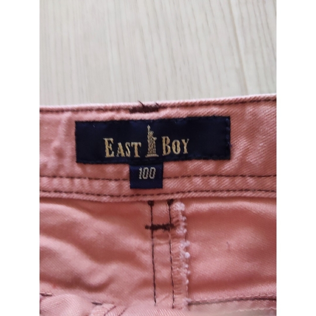 EASTBOY(イーストボーイ)のEASTBOY デニム　スカート　100cm　女の子 キッズ/ベビー/マタニティのキッズ服女の子用(90cm~)(スカート)の商品写真