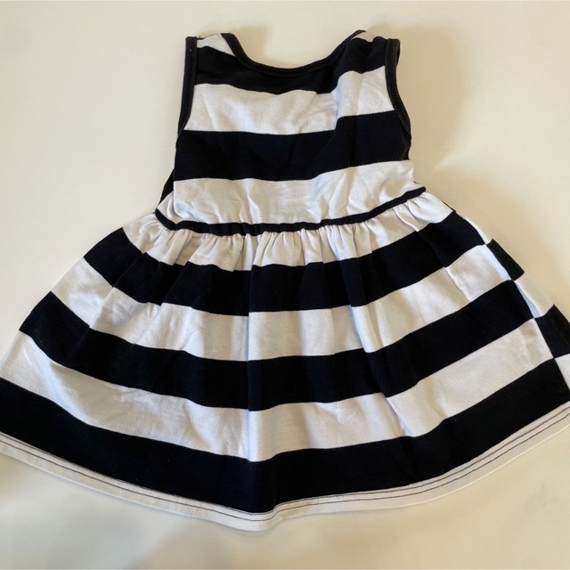 bee♢﻿ボーダー♢﻿セットアップ♢﻿120cm キッズ/ベビー/マタニティのキッズ服女の子用(90cm~)(Tシャツ/カットソー)の商品写真