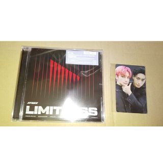 エイティーズ(ATEEZ)のATEEZ SAN & WOOYONG トレカ Limitless 通常盤(ポップス/ロック(邦楽))