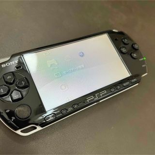 プレイステーションポータブル(PlayStation Portable)のSONY PlayStationPortable PSP-3000 ソフト付き(携帯用ゲーム機本体)