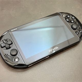 プレイステーションヴィータ(PlayStation Vita)のPSP Vita 本体　ブラック　ジャンク品(携帯用ゲーム機本体)