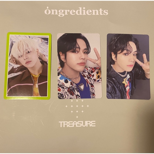 treasure ジョンウ FUNNY 3カット TREASURE フォトカード - 通販
