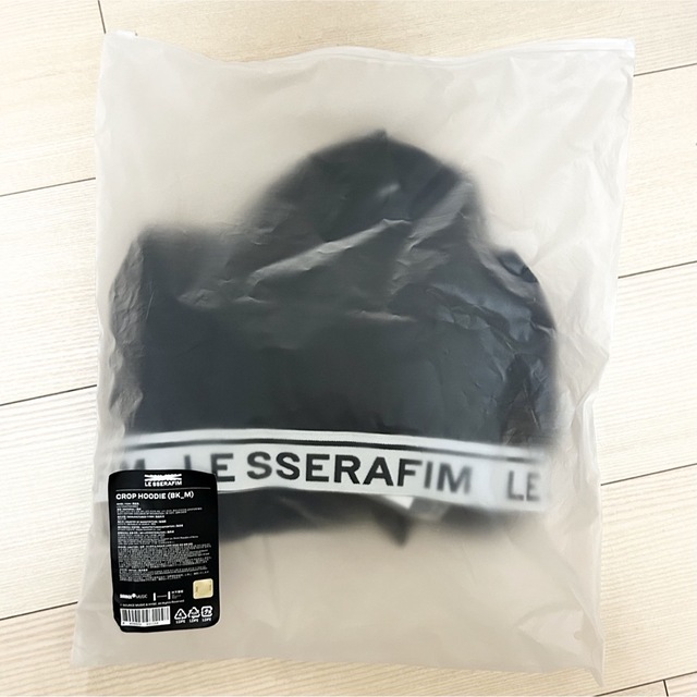 ルセラフィム Zip Up フーディー LE SSERAFIM XL