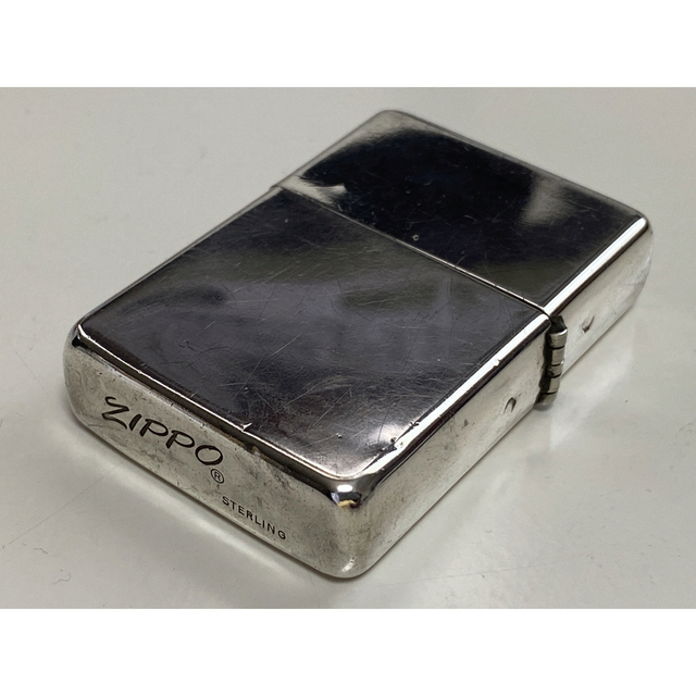 ZIPPO - Zippo/ライター/斜体/スターリングシルバー/ビンテージ/レトロ