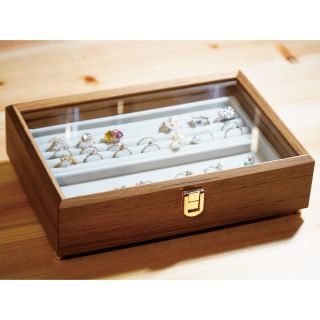 ムジルシリョウヒン(MUJI (無印良品))の無印良品　重なるアクリルケース用ジュエリーボックス(ケース/ボックス)