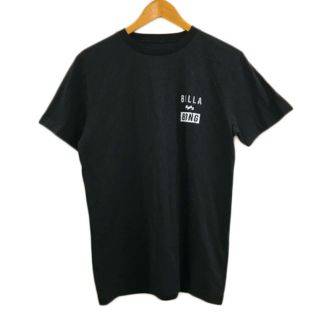 ビラボン(billabong)のビラボン Tシャツ カットソー プリント ロゴ 半袖 SMALL 黒 白(Tシャツ/カットソー(半袖/袖なし))