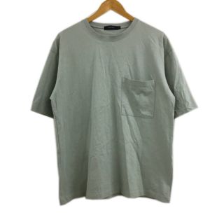 レイジブルー(RAGEBLUE)のレイジブルー Tシャツ カットソー プルオーバー 無地 半袖 L 緑 グリーン(Tシャツ/カットソー(半袖/袖なし))