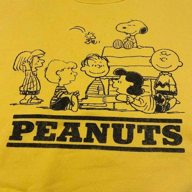 古着 PEANUTS ピーナッツ　スヌーピー　チャーリーブラウン ビンテージ メンズのトップス(スウェット)の商品写真