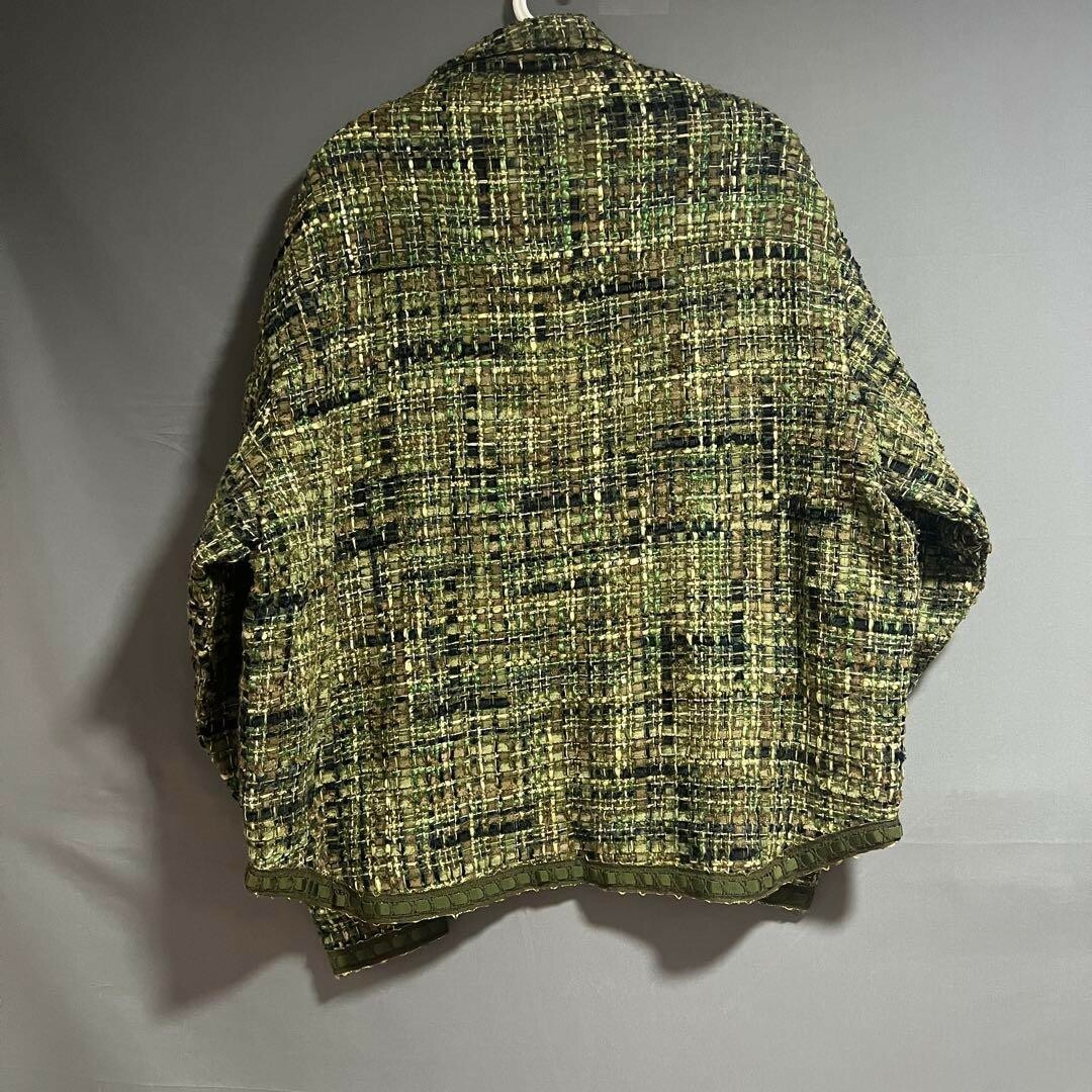 READYMADE tweed shirt jacket ツイード レディメイド | angeloawards.com