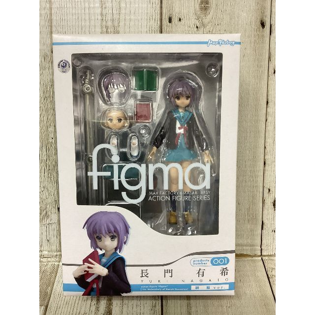 GOOD SMILE COMPANY(グッドスマイルカンパニー)のfigma 涼宮ハルヒの憂鬱 長門有希 制服ver. エンタメ/ホビーのフィギュア(アニメ/ゲーム)の商品写真