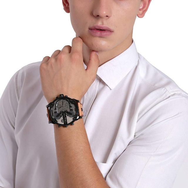 ディーゼル メンズ クロノグラフ DZ7406 腕時計(アナログ)