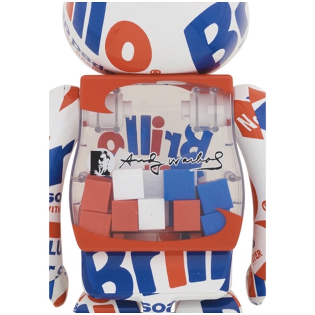 MEDICOM TOY - BE@RBRICK ANDY WARHOL Brillo 1000% 未開封の通販 by
