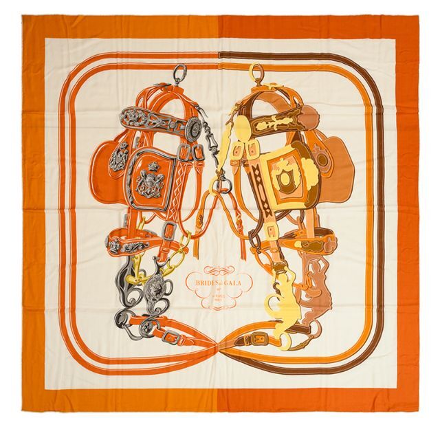 セール！HERMES エルメス スカーフ SCARF140CSORN17