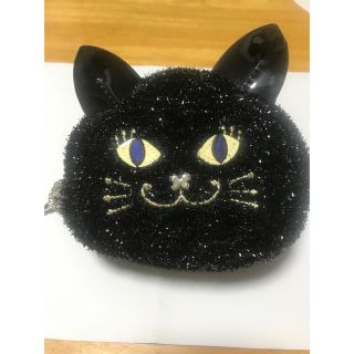 アナスイ(ANNA SUI)のアナスイの化粧ポーチ　新品　未使用　黒ネコです。(ポーチ)