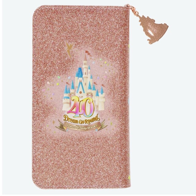 Disney(ディズニー)の【新品】　ディズニーリゾート★40周年★スマホケース スマホ/家電/カメラのスマホアクセサリー(モバイルケース/カバー)の商品写真