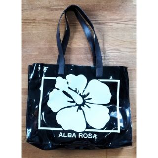 アルバローザ(ALBA ROSA)のアルバローザ ビッグ 肩掛け トートバッグ ビニールバッグ ALBA ROSA(トートバッグ)