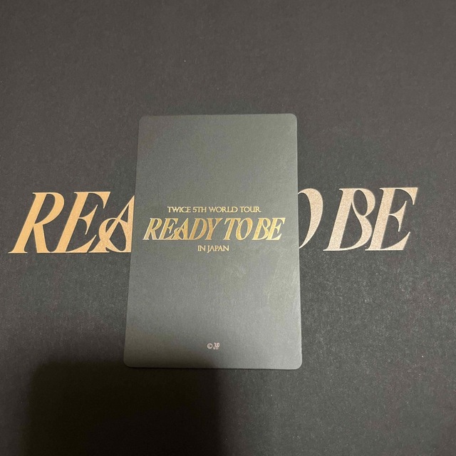 TWICE(トゥワイス)のTWICE READY TO BE アップグレード ナヨン トレカ エンタメ/ホビーのCD(K-POP/アジア)の商品写真
