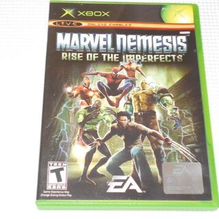 エックスボックス(Xbox)のxbox★MARVEl NEMESIS RISE OF THE IMPERFE(家庭用ゲームソフト)