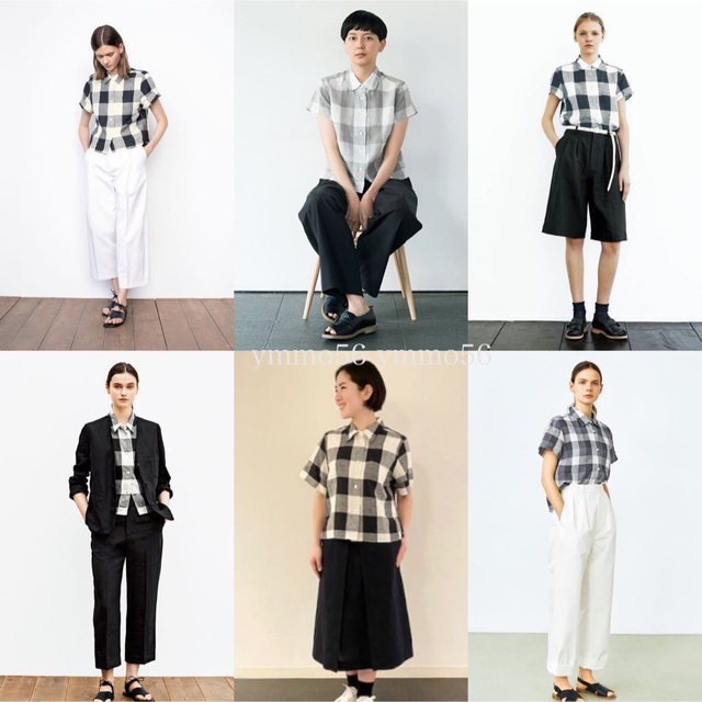 特上美品 菊池亜希子さん着 マーガレットハウエル ラージチェック