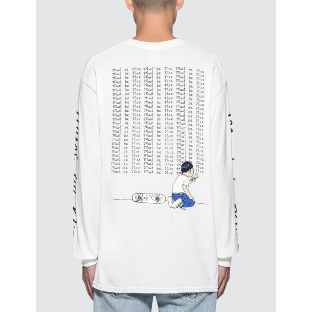 RIPNDIP ロンT XL STANDARDS L/S T-SHIRTホワイト