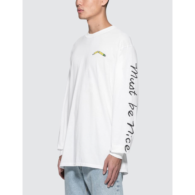 RIPNDIP ロンT XL STANDARDS L/S T-SHIRTホワイト