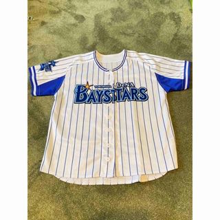 ヨコハマディーエヌエーベイスターズ(横浜DeNAベイスターズ)のベイスターズユニフォーム　Sサイズ　背番号なし(応援グッズ)