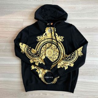 Versace ヴェルサーチ ブラック パーカー Sサイズ 極美品