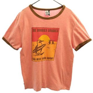 チャムス(CHUMS)のチャムス プリント 半袖 Tシャツ S CHUMS クルーネック アウトドア メンズ 【中古】  【230518】 メール便可(Tシャツ/カットソー(半袖/袖なし))