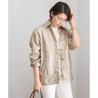 ドゥーズィエムクラス(DEUXIEME CLASSE)のDeuxieme Classe LINEN CHINO Gジャケット(Gジャン/デニムジャケット)